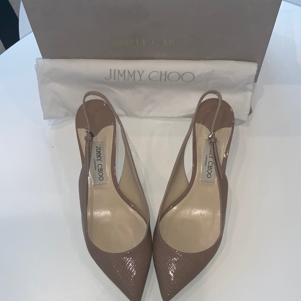 Jimmy Choo heeled sling backs